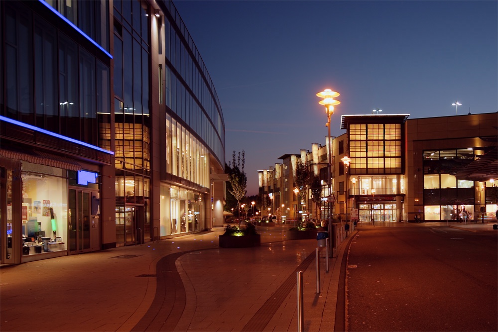 Shopping Center at Night